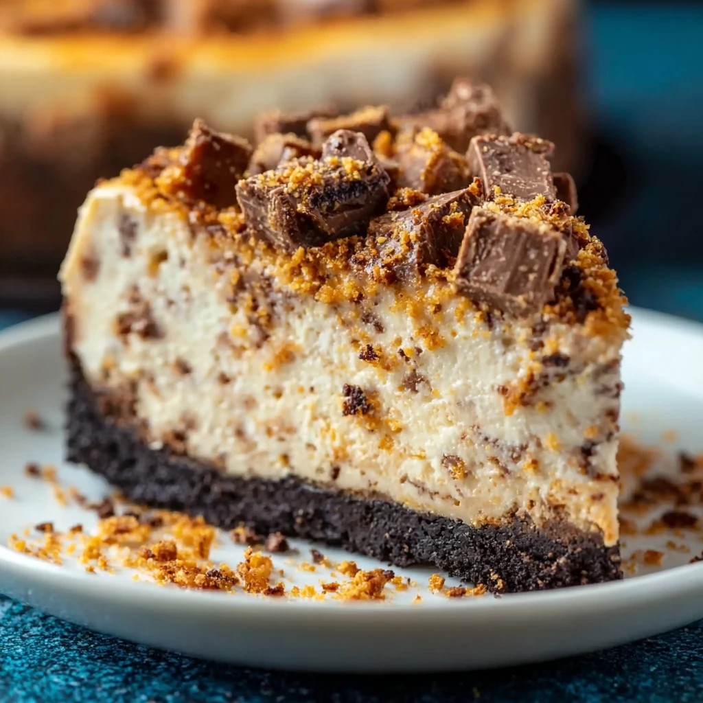 Butterfinger Cheesecake