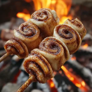 Campfire Cinnamon Roll-Ups