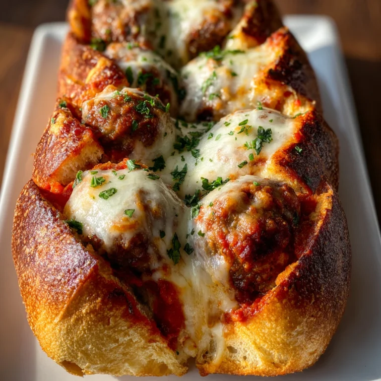 Cheesiest Meatball Sub Bombs