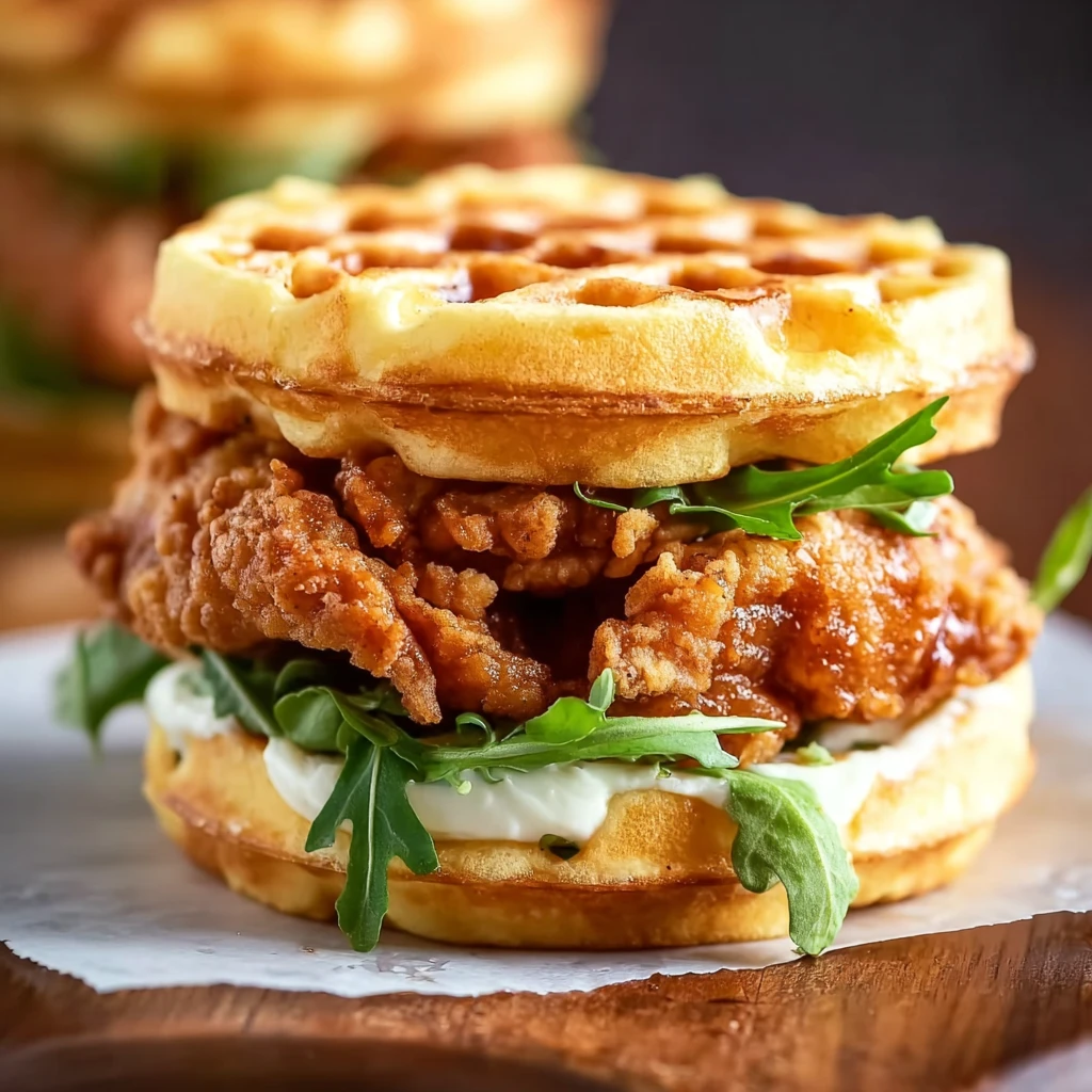 Chicken Waffle Sliders