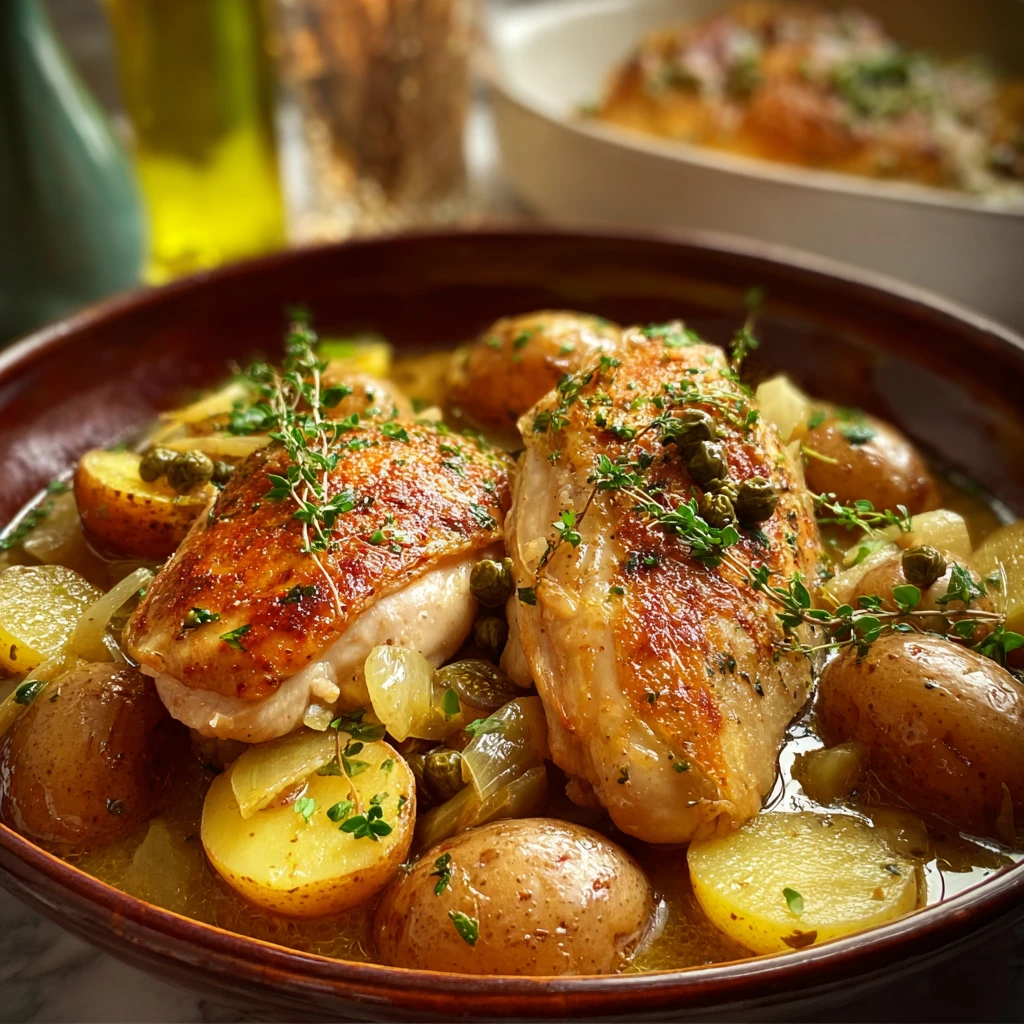 Chicken Piccata Roast
