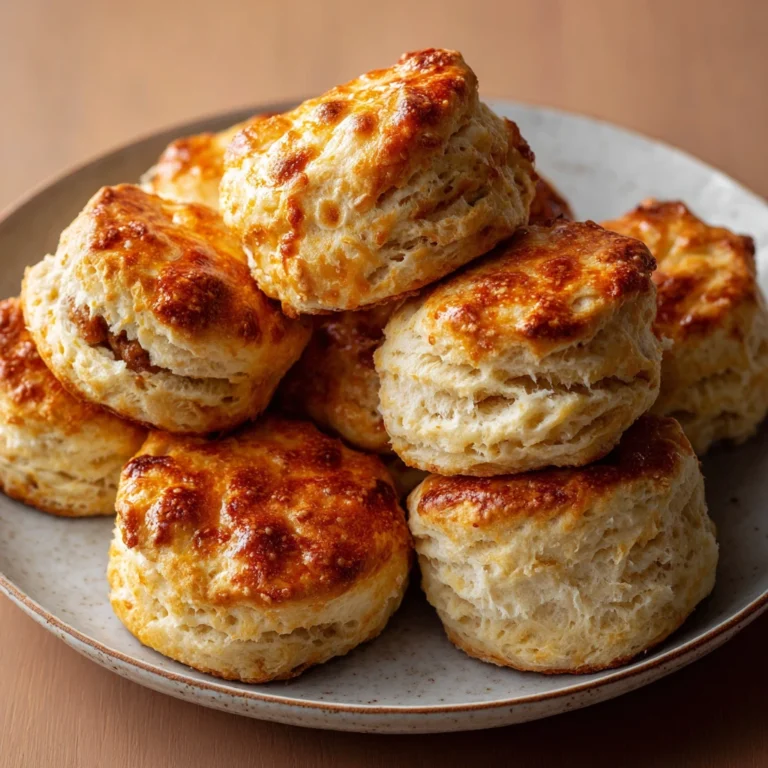Chicken Saussage Biscuit