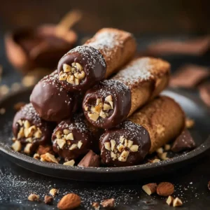 Choc Cigar Cookies