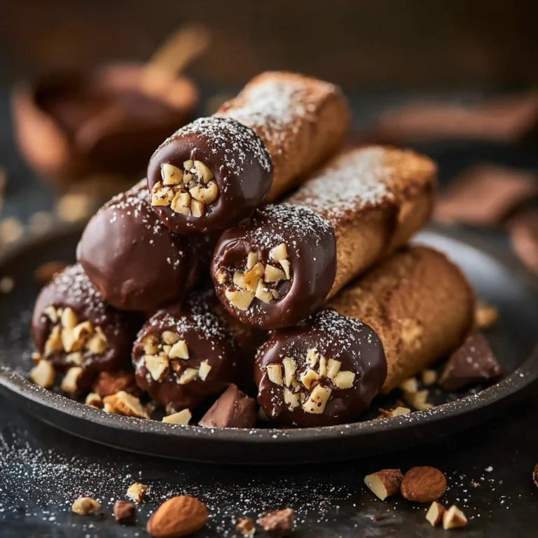Choc Cigar Cookies