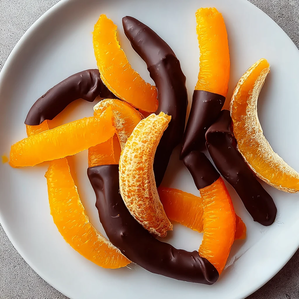Chocolate Dipped Orange Peel Divine Indulgence