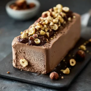 Chocolate Hazelnut Semifreddo