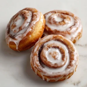 Cinnamon Roll Donuts