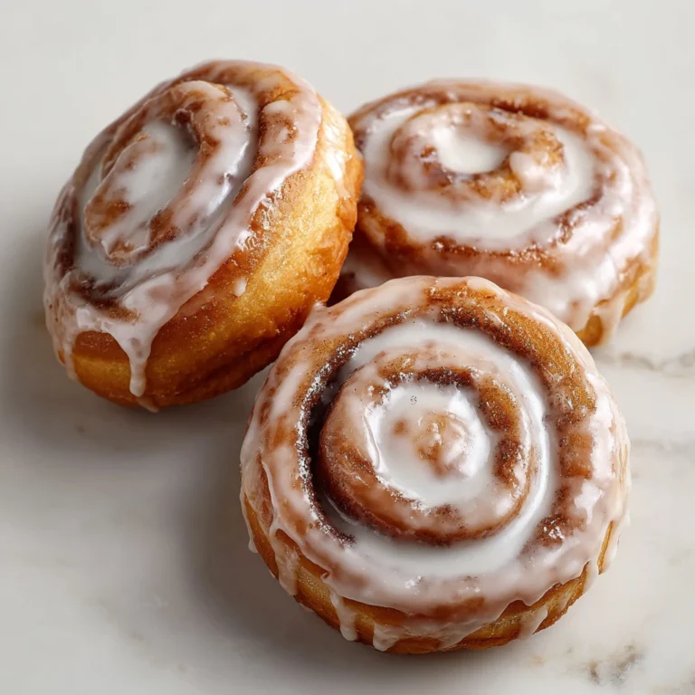 Cinnamon Roll Donuts