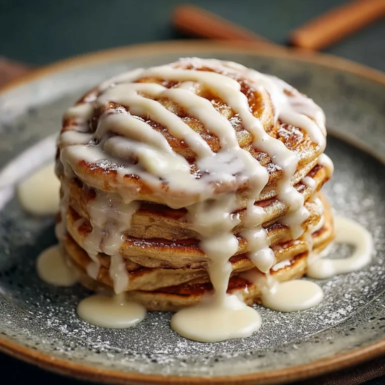 Cinnamon Roll Pancakes