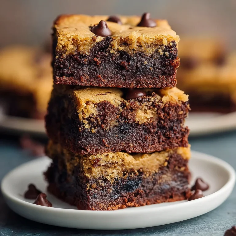 Cookie Brownie Bars
