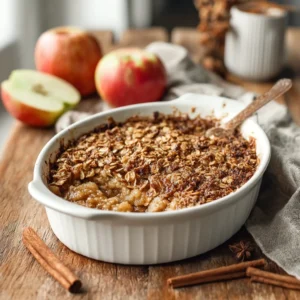 Cozy Apple Cinnamon Baked Oatmeal to Warm Your Mornings