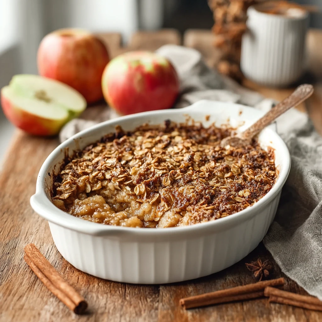 Cozy Apple Cinnamon Baked Oatmeal Warm Your Mornings