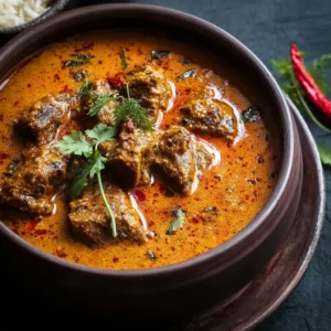 Creamy Cardamom Lamb Curry