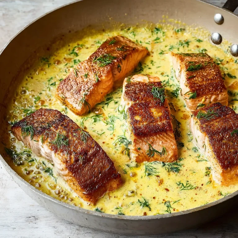 Creamy Lemon Dill Salmon