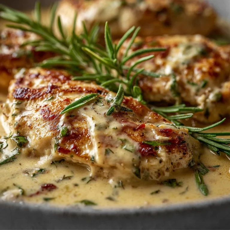 Creamy Rosemary Chicken Tenders