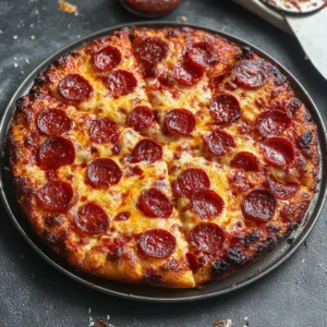 Detroit Style Pepperoni Pizza