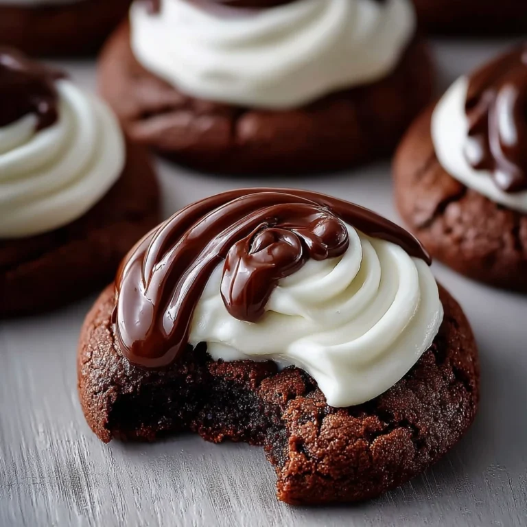 Double Choc Marshmallow Cookies