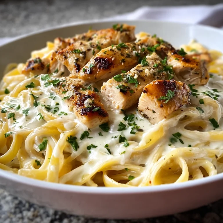 Garlic Parmesan Chicken Linguine