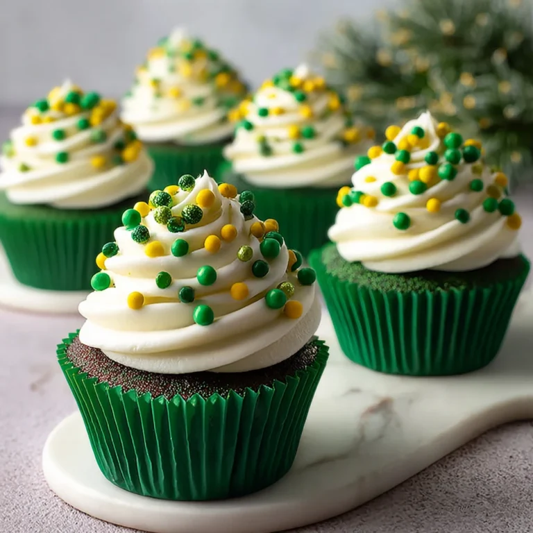 Green Velvet Cupcakes