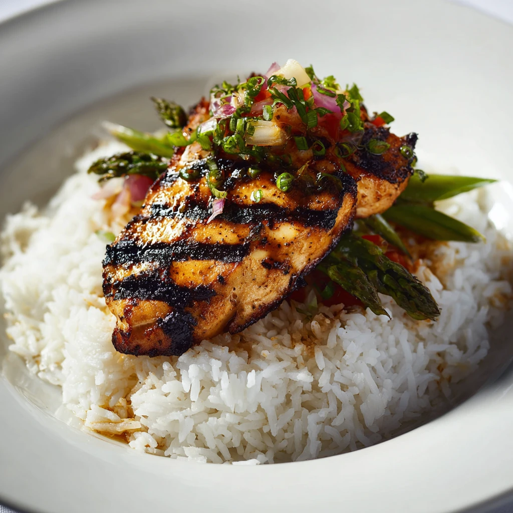 Grilled Chicken Jasmine Rice