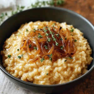 Irresistible Caramelized Onion Risotto for Cozy Nights