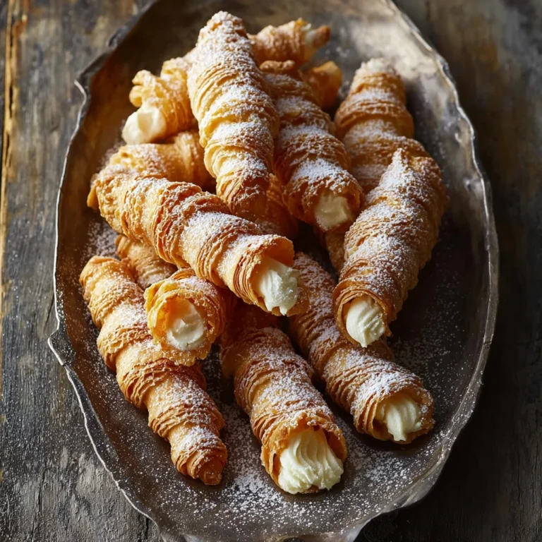Italian Cream Horns