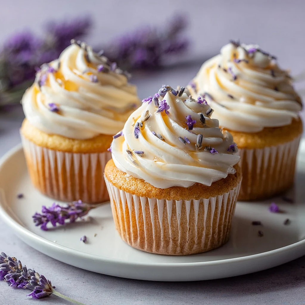 Lavender Honey Cupcakes Blissful Sweet Indulgence