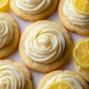 Lemon Frosted Cookies