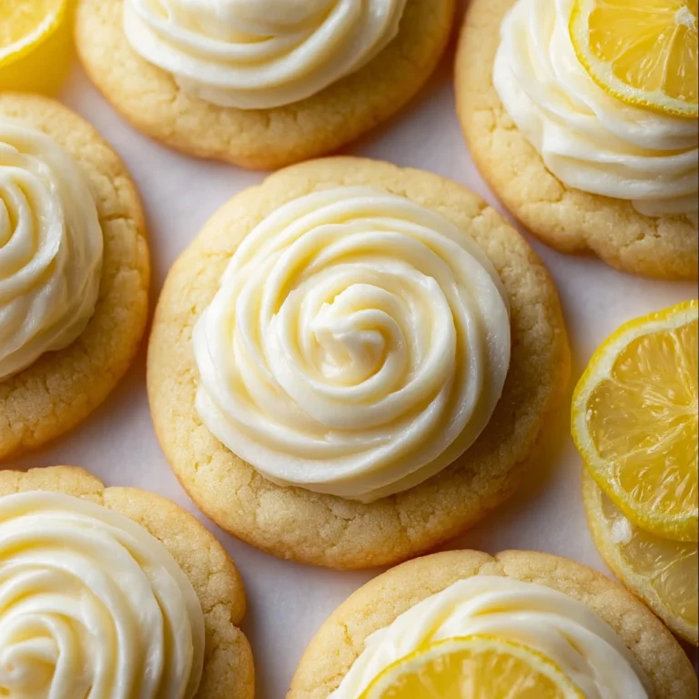 Lemon Frosted Cookies