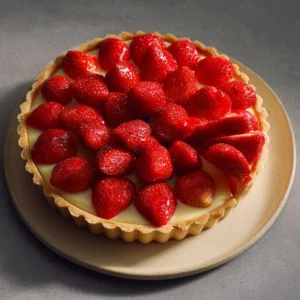 Lemon Strawberry Pie