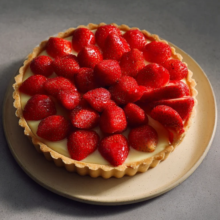 Lemon Strawberry Pie
