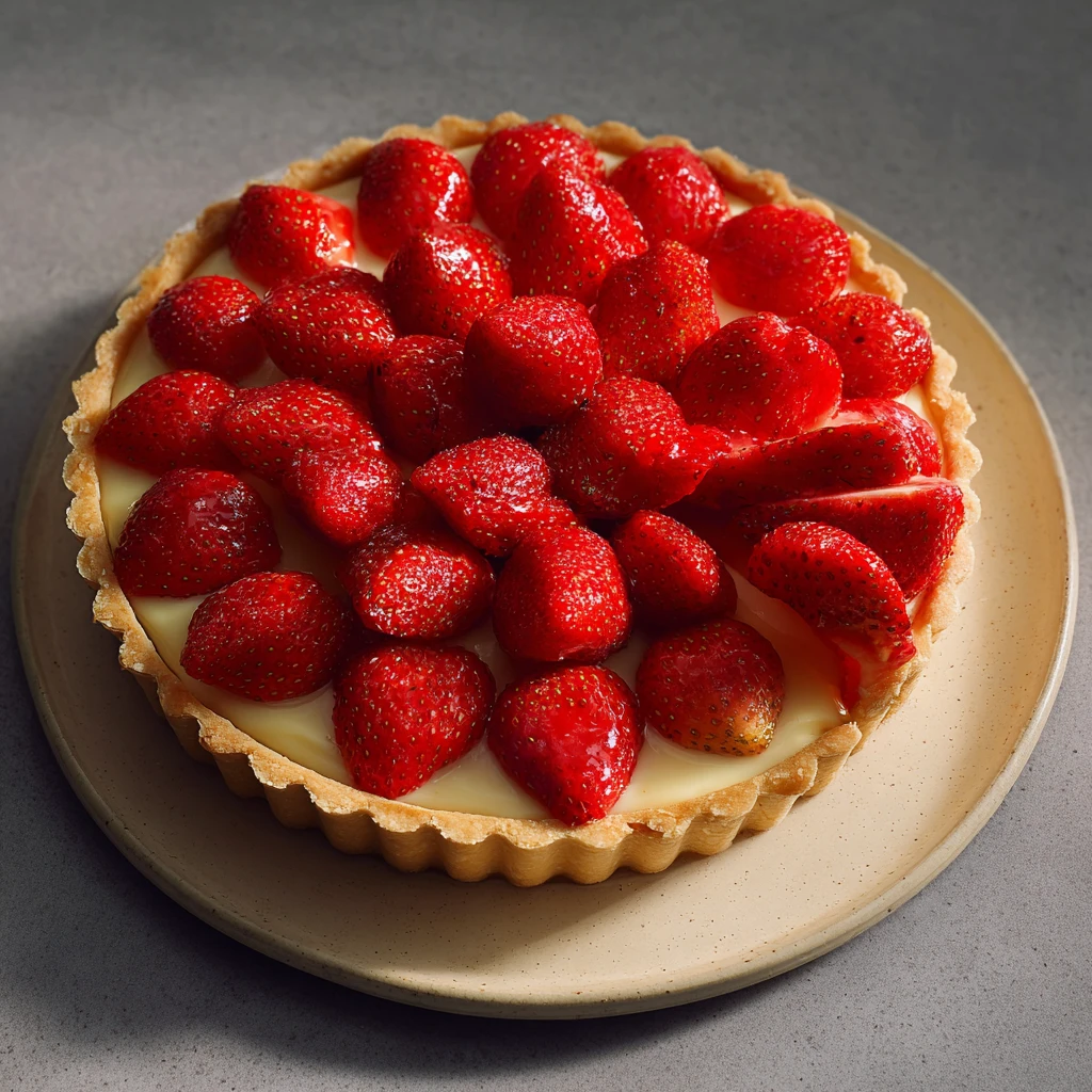 Lemon Strawberry Pie