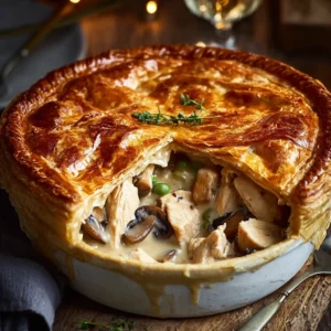 Mary Berry Chicken and Mushroom Pie for Cozy Family Dinners