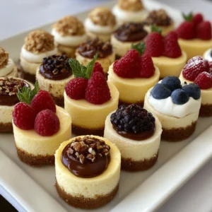 Mini Cheesecakes