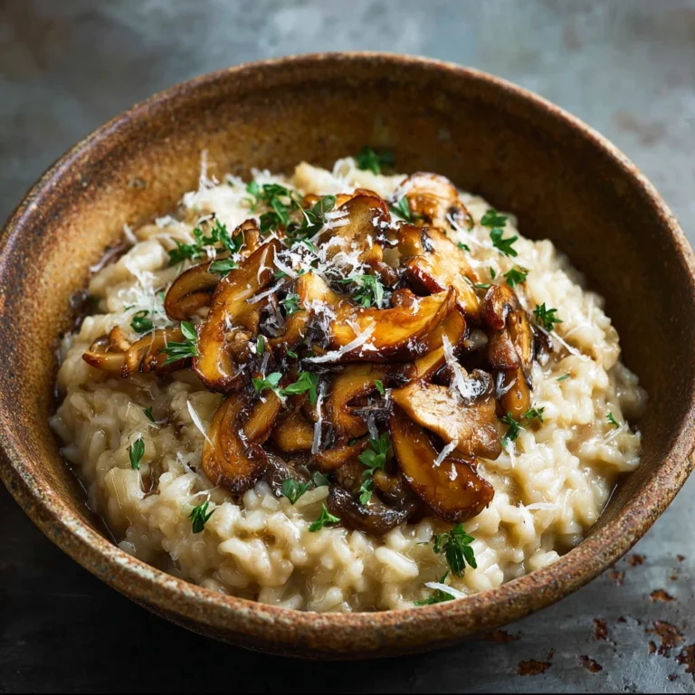 Mushroom Risotto