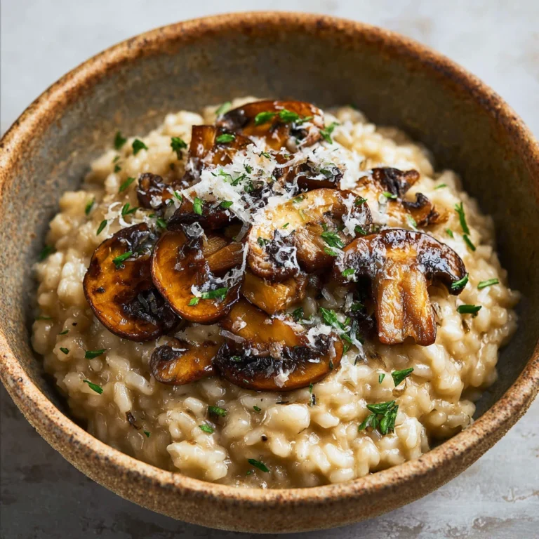 Mushroom Risotto