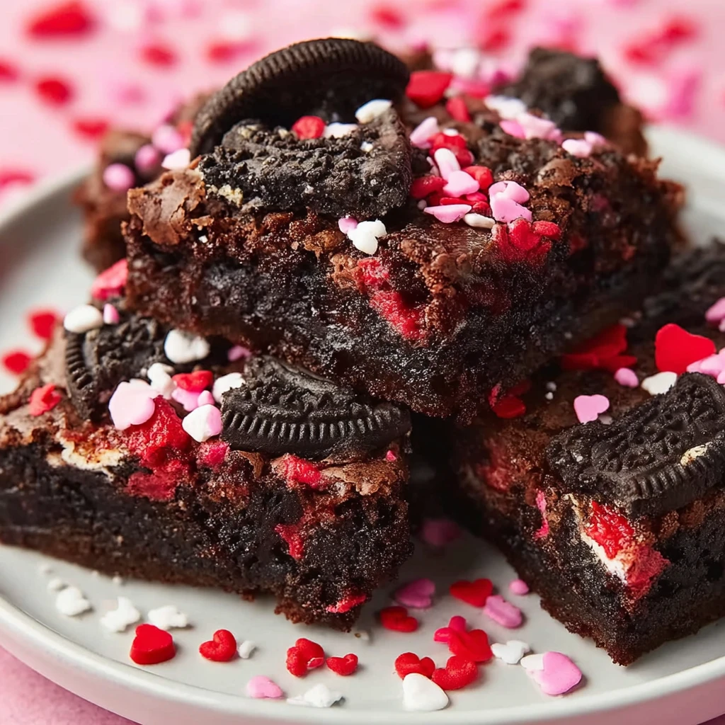 Oreo Valentines Cake