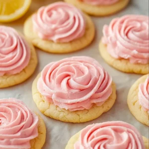 Pink Lemonade Cookies