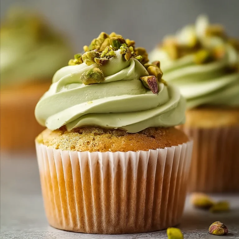 Pistachio Cupcakes