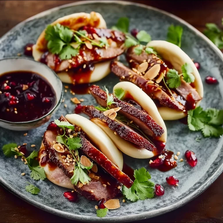 Plum Sauce Duck Pancakes