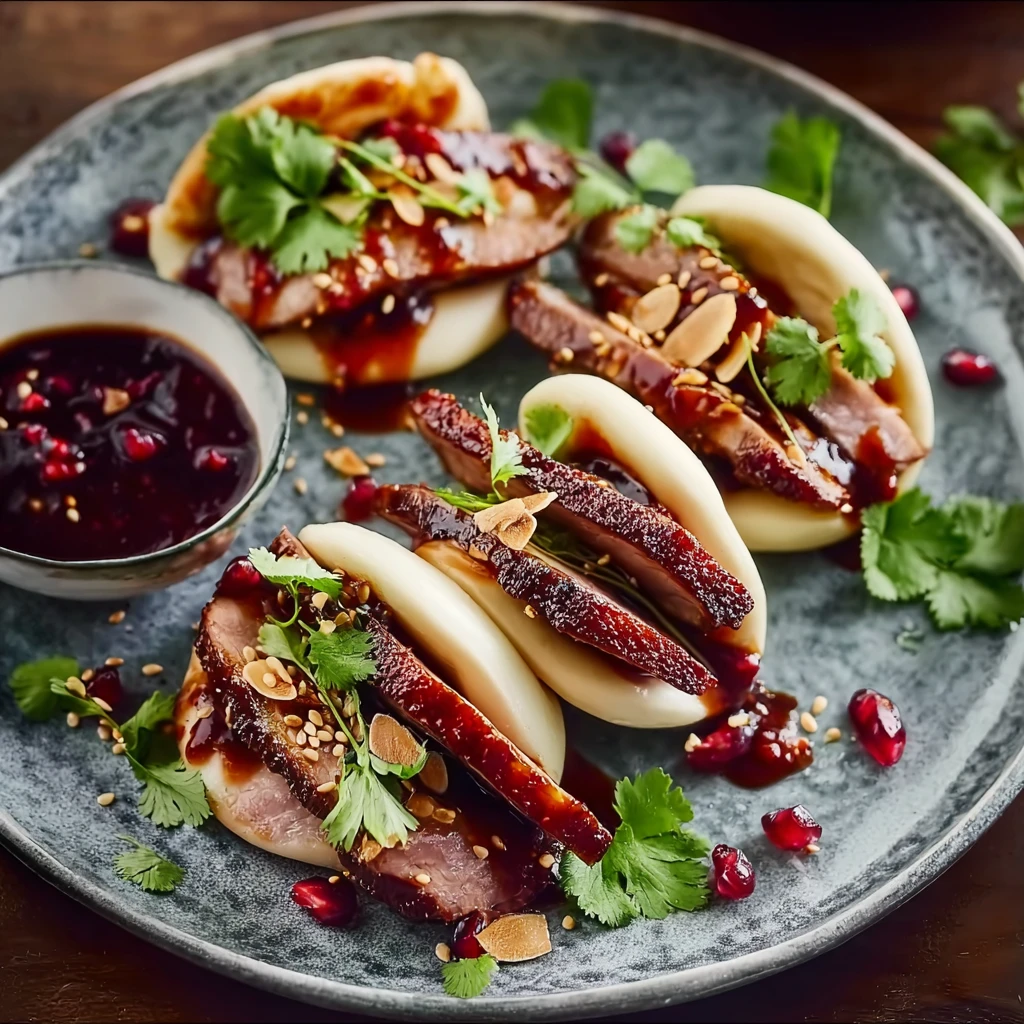 Plum Sauce Duck Pancakes