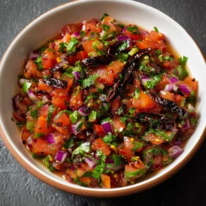 Roasted Charred Tomato Salsa
