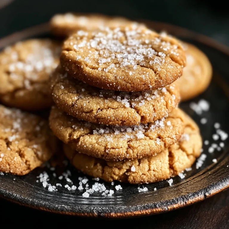 Salted Honey Cookies