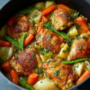 Smothered Chicken & Veggies
