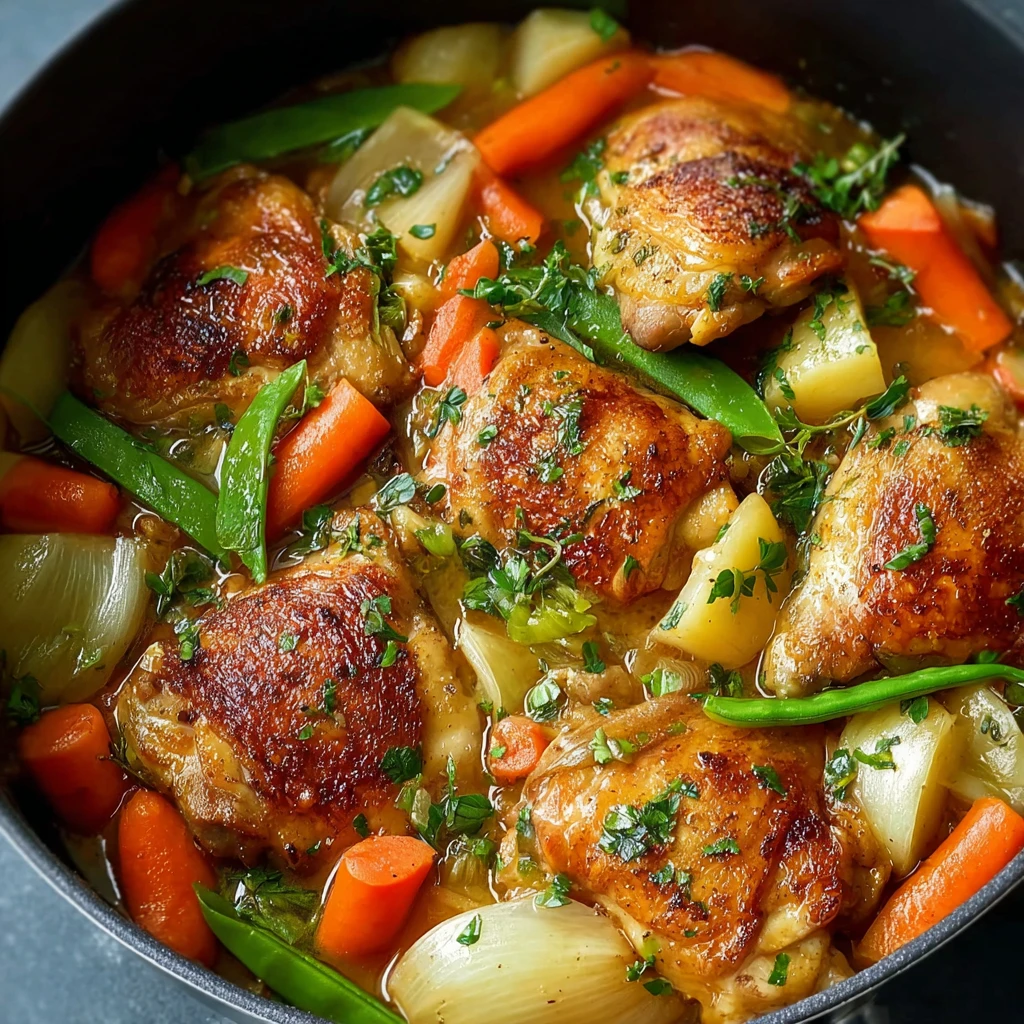 Smothered Chicken Veggies