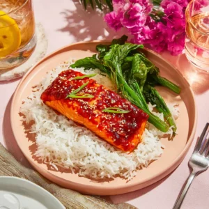 Spicy Gochujang Salmon (Korean)