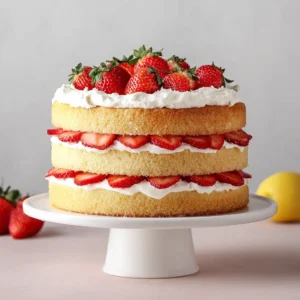 Strawberry Lemonade Cake