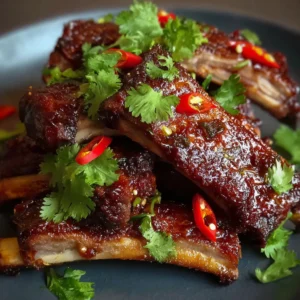 Thai Red Curry Ribs