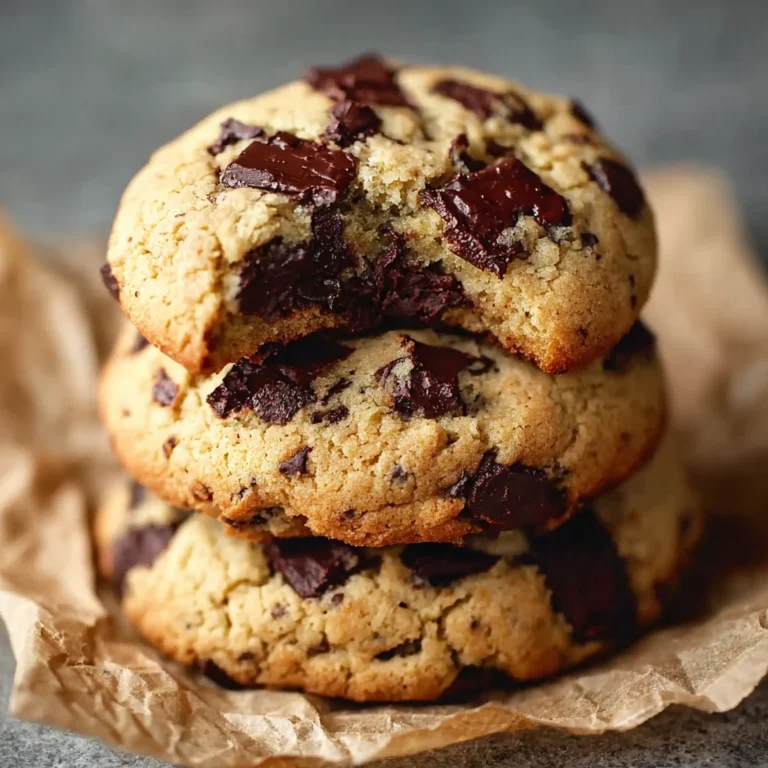 Thick Chocolate Chip Cookies