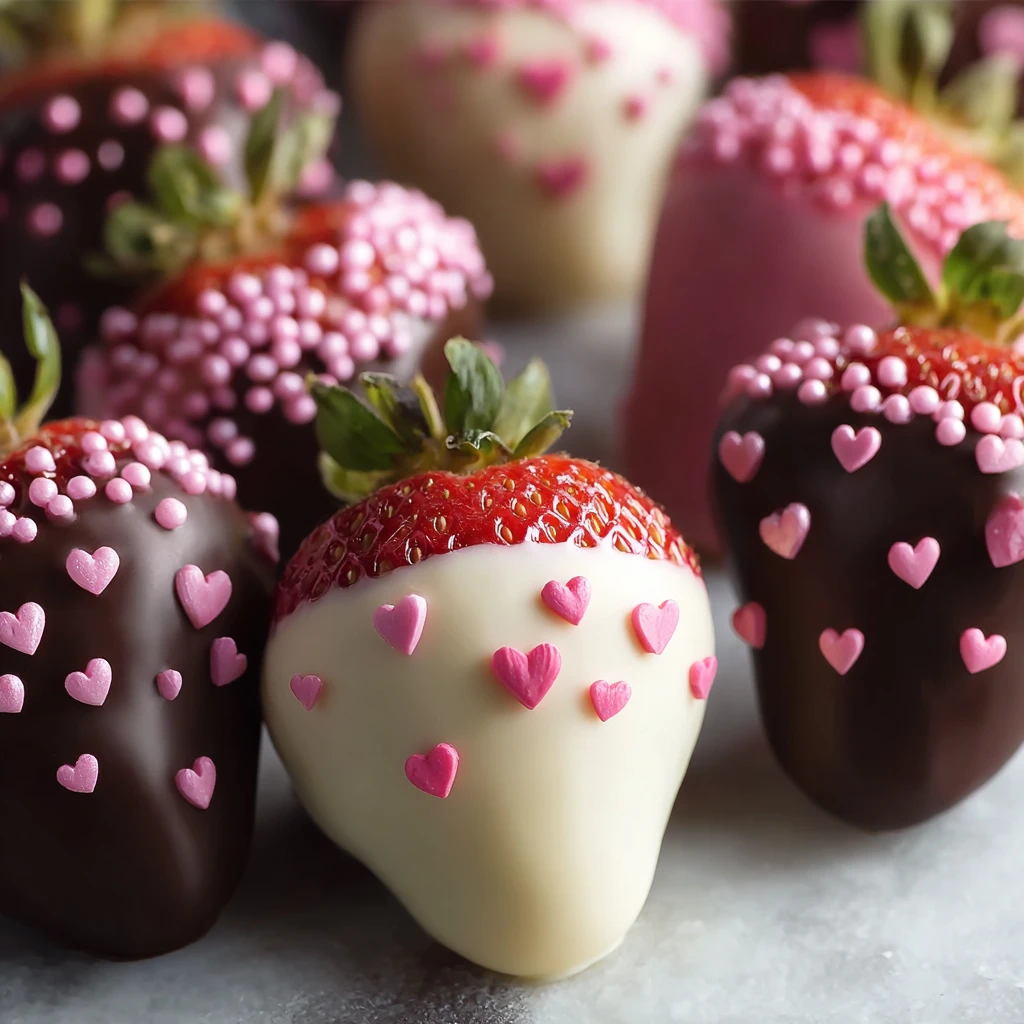 Valentines Chocolate Covered Strawberries